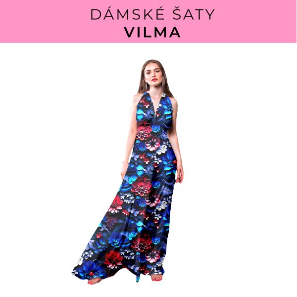DÁMSKÝ střih - šaty Vilma