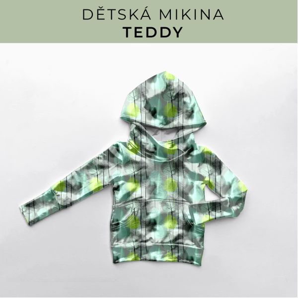 DĚTSKÝ střih - Mikina Teddy