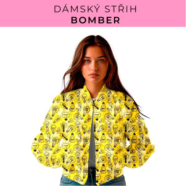 DÁMSKÝ střih - Bomber