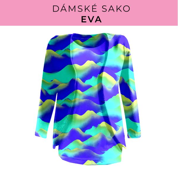 DÁMSKÝ střih - sako Eva