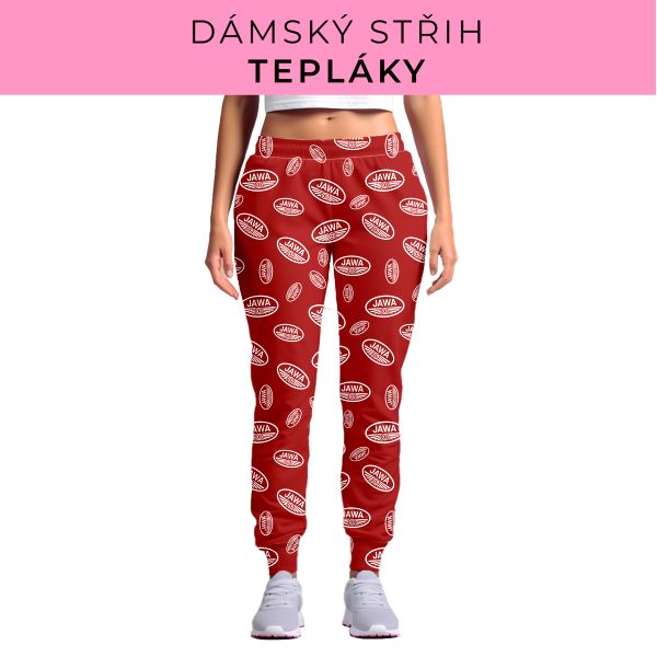 DÁMSKÝ střih - tepláky