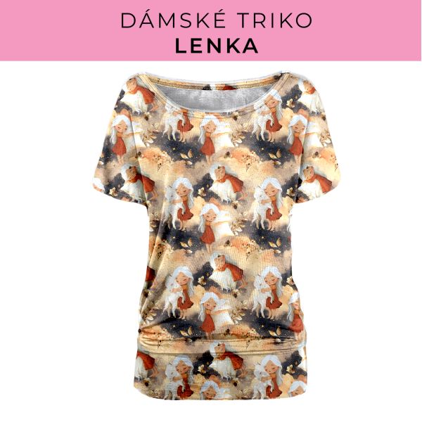 DÁMSKÝ střih - Triko Lenka