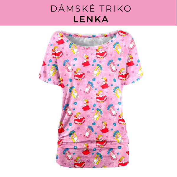 DÁMSKÝ střih - Triko Lenka