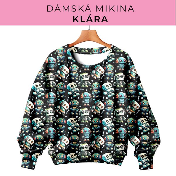 DÁMSKÝ střih - mikina Klára
