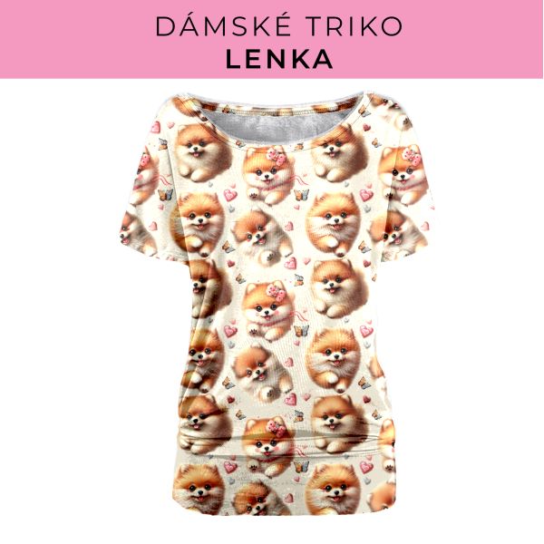 DÁMSKÝ střih - Triko Lenka