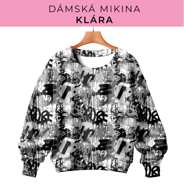 DÁMSKÝ střih - mikina Klára