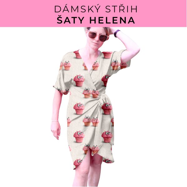 Dámský střih na šaty  Helena