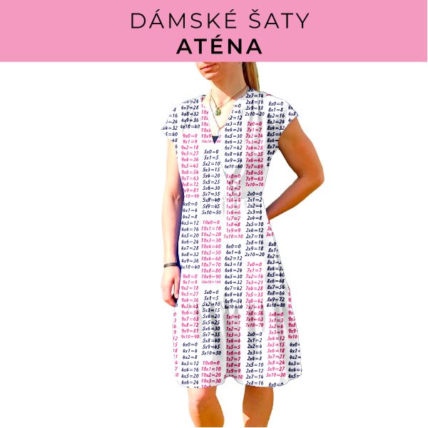 DÁMSKÝ střih - šaty Aténa
