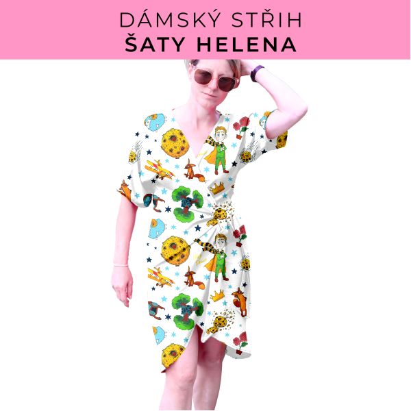 Dámský střih na šaty  Helena