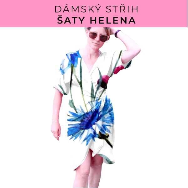 Dámský střih na šaty  Helena