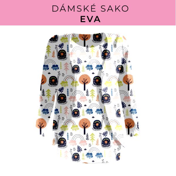 DÁMSKÝ střih - sako Eva