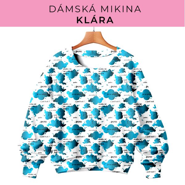 DÁMSKÝ střih - mikina Klára