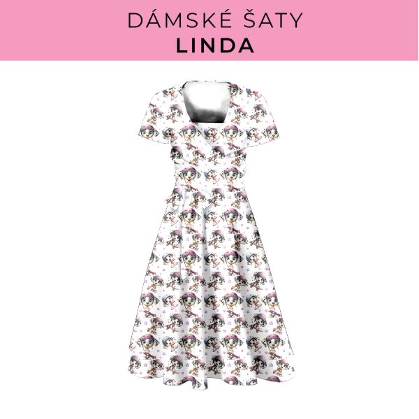 DÁMSKÝ střih - šaty Linda