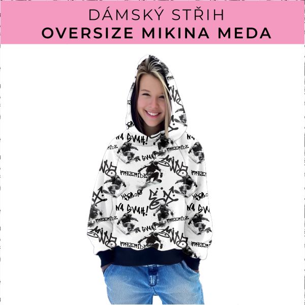 Dámský střih - mikina Meda