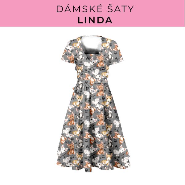 DÁMSKÝ střih - šaty Linda