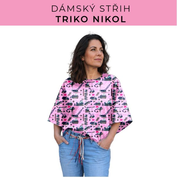 Dámský střih -  triko Nikol