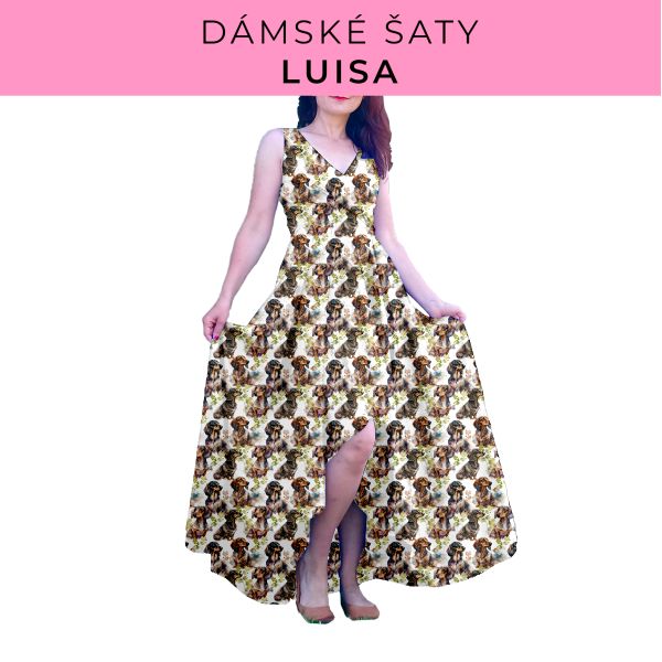DÁMSKÝ střih - šaty Luisa