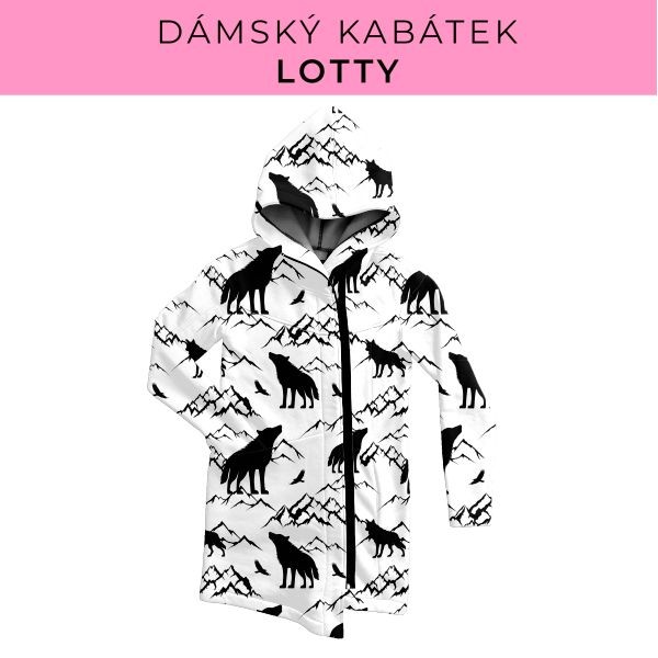 DÁMSKÝ střih - Kabátek Lotty