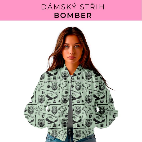 DÁMSKÝ střih - Bomber
