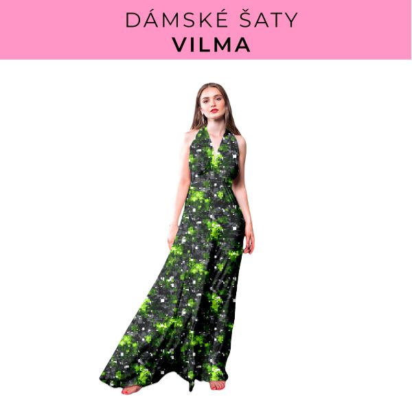 DÁMSKÝ střih - šaty Vilma