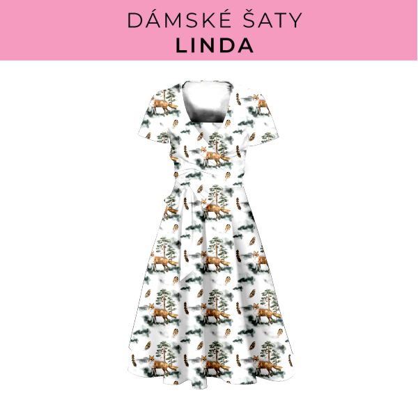 DÁMSKÝ střih - šaty Linda