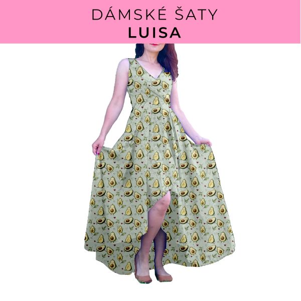 DÁMSKÝ střih - šaty Luisa