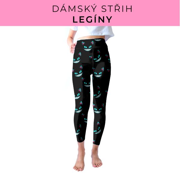 DÁMSKÝ střih - legíny SPORT - SLIM FIT