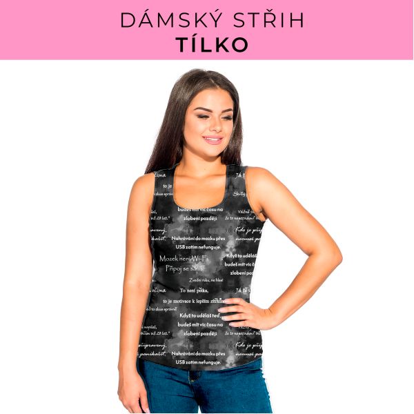 DÁMSKÝ střih - Tílko a kalhoty 