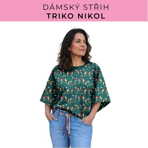 Dámský střih -  triko Nikol