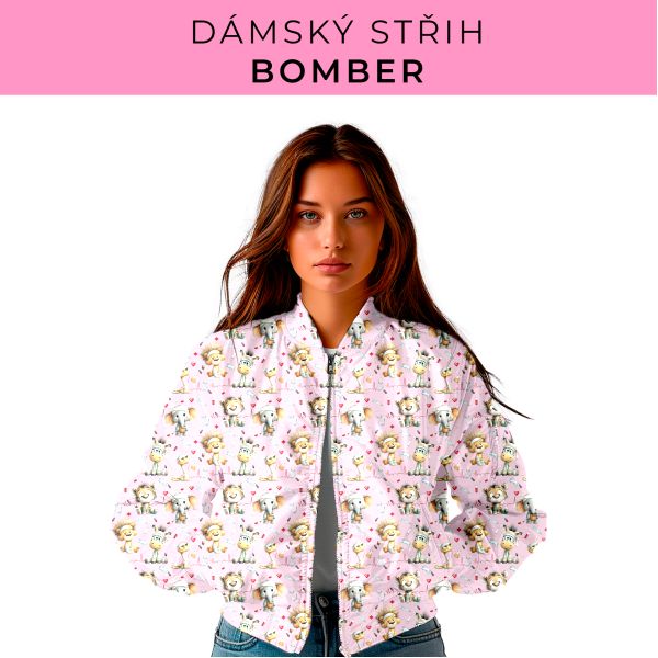 DÁMSKÝ střih - Bomber
