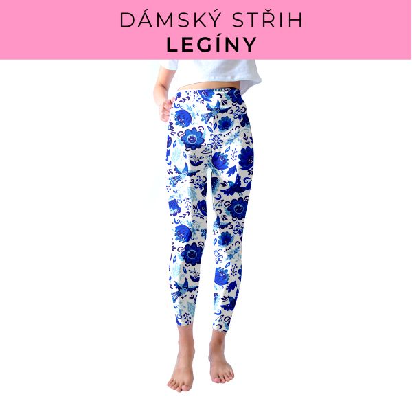 DÁMSKÝ střih - legíny SPORT - SLIM FIT