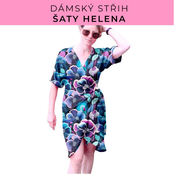 Dámský střih na šaty  Helena