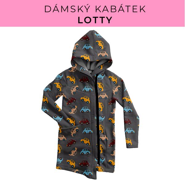 DÁMSKÝ střih - Kabátek Lotty
