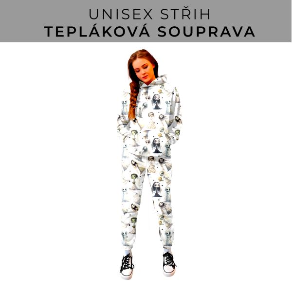 DÁMSKÝ střih - SET mikina a tepláky 