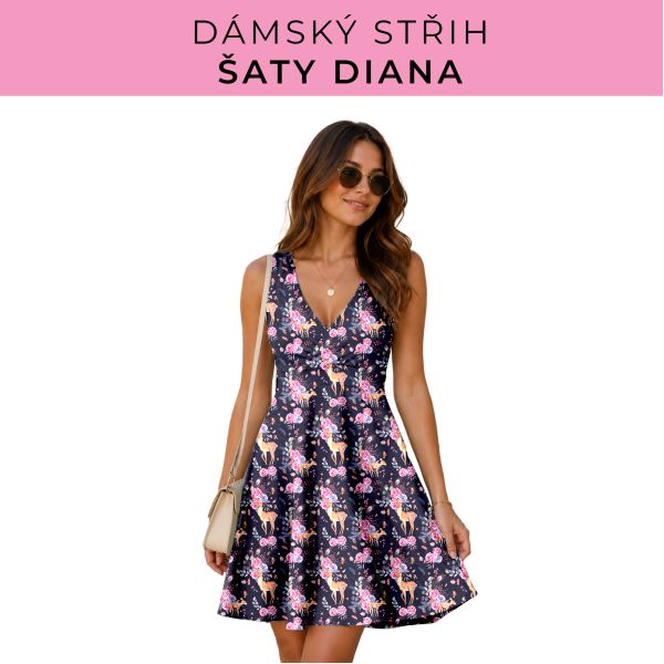 Dámský střih - šaty Diana