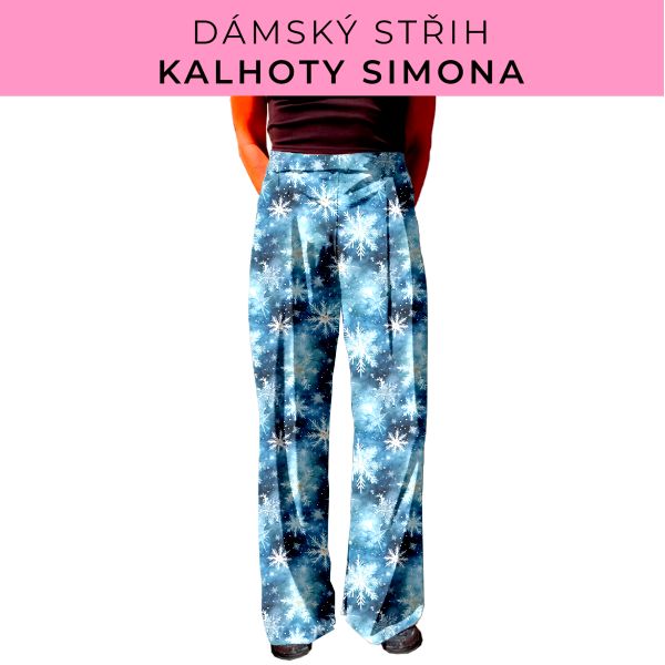 Dámský střih - kalhoty Simona