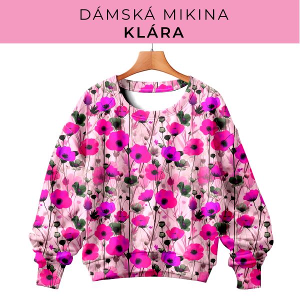 DÁMSKÝ střih - mikina Klára
