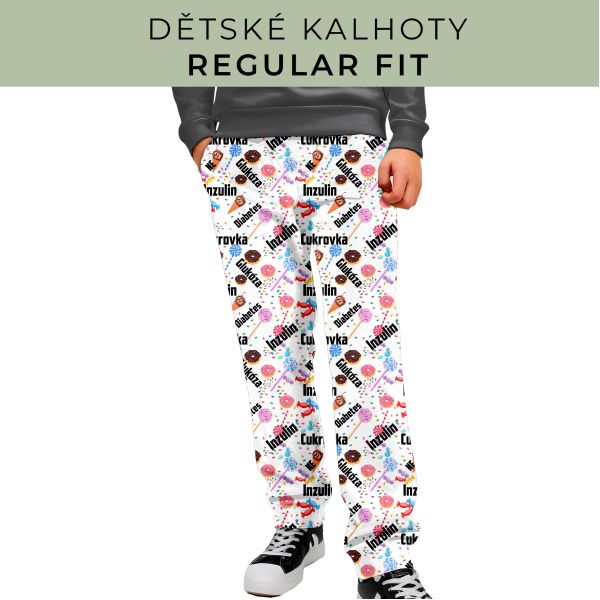 DĚTSKÝ STŘIH - Kalhoty Regular fit