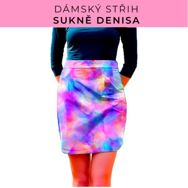 Dámský střih - Dámská sukně Denisa