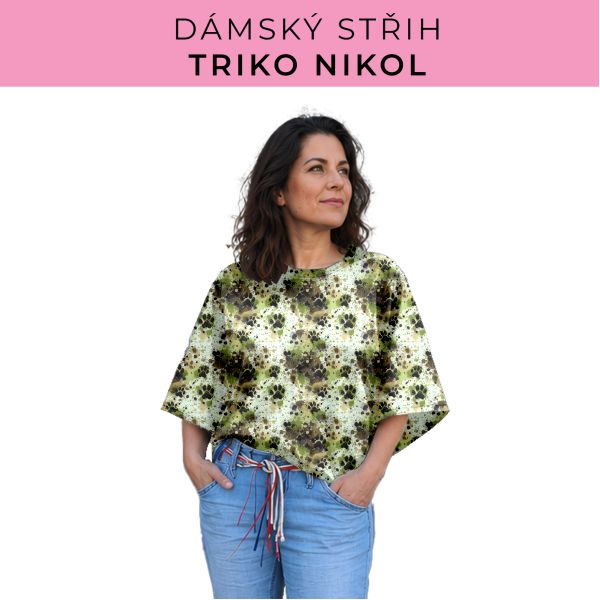 Dámský střih -  triko Nikol