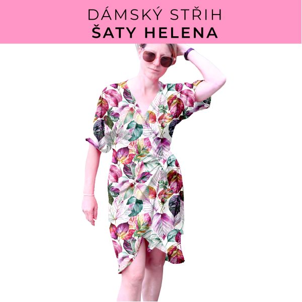 Dámský střih na šaty  Helena