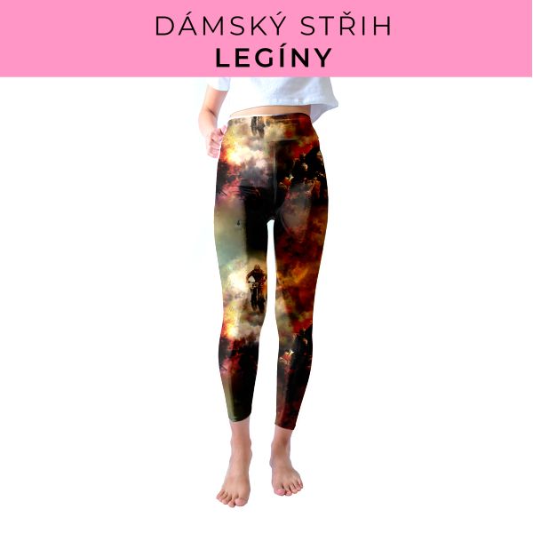 DÁMSKÝ střih - legíny SPORT - SLIM FIT