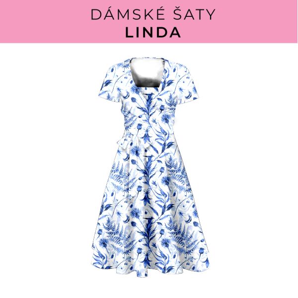 DÁMSKÝ střih - šaty Linda