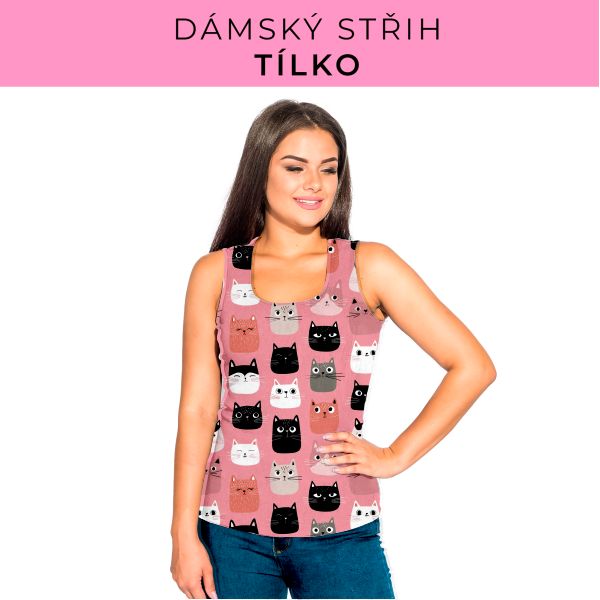 DÁMSKÝ střih - Tílko a kalhoty 