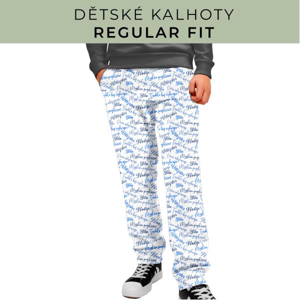 DĚTSKÝ STŘIH - Kalhoty Regular fit
