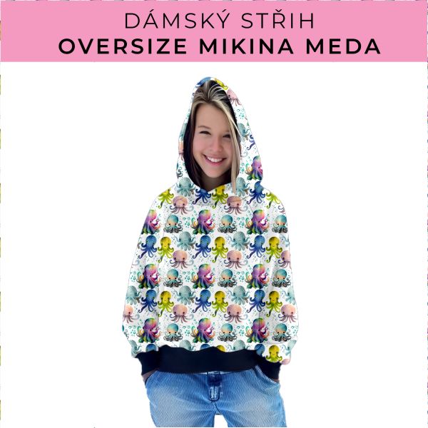 Dámský střih - mikina Meda