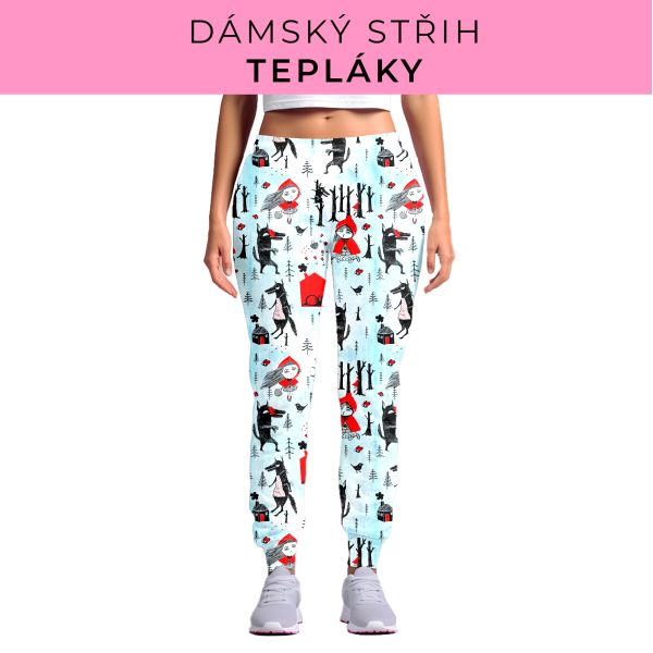DÁMSKÝ střih - tepláky