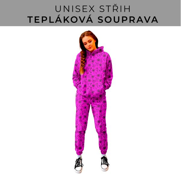 DÁMSKÝ střih - SET mikina a tepláky 