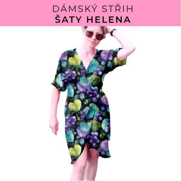 Dámský střih na šaty  Helena