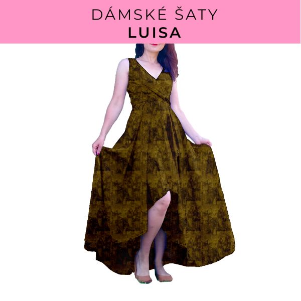 DÁMSKÝ střih - šaty Luisa